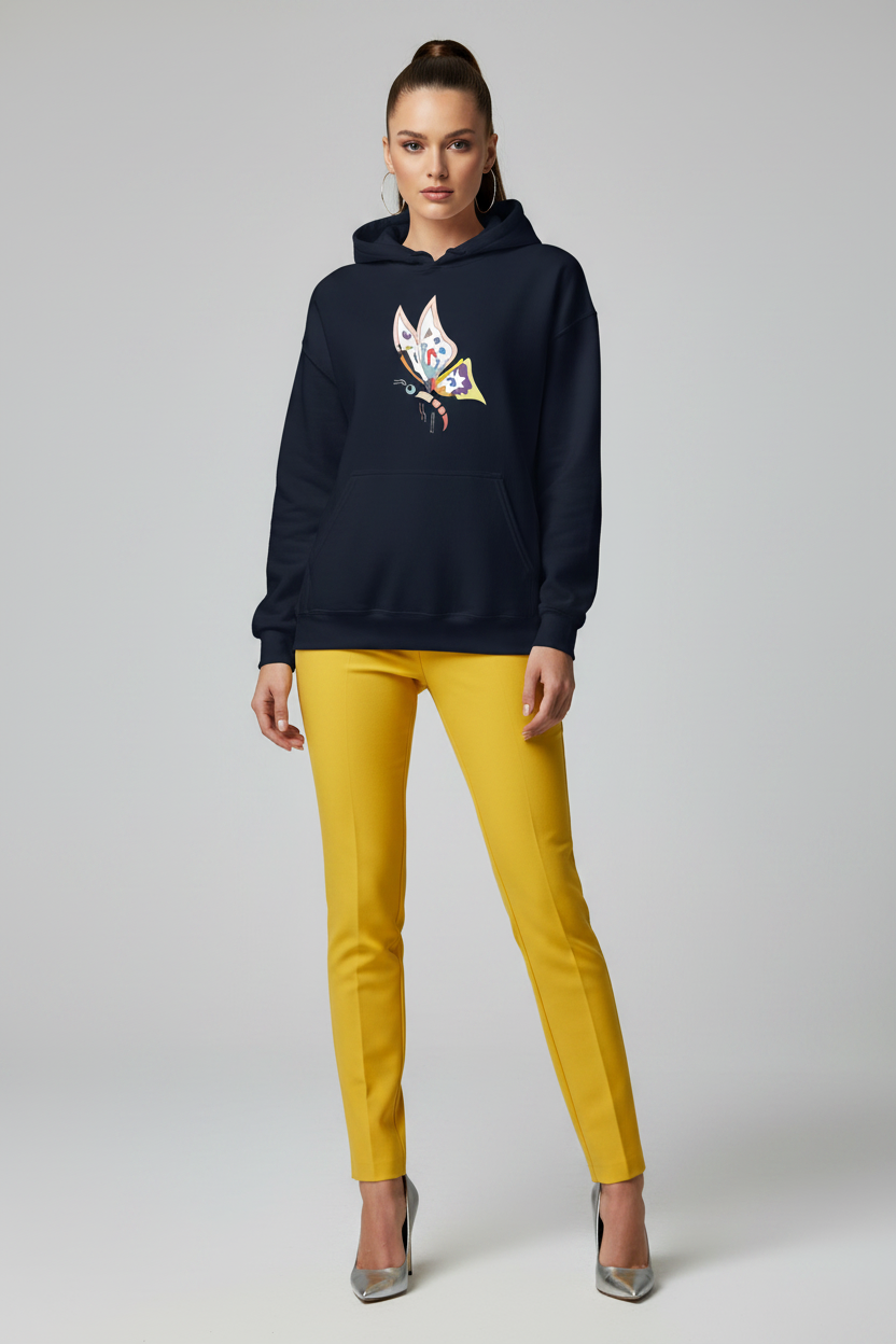 Colourful Butterfly Hoodie