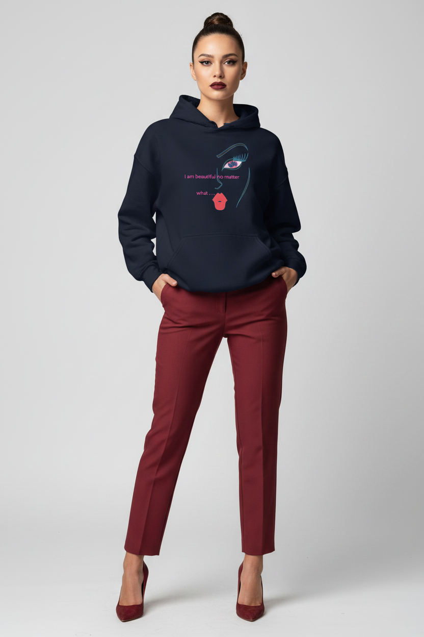 I am Beautiful Hoodie Hoodies
