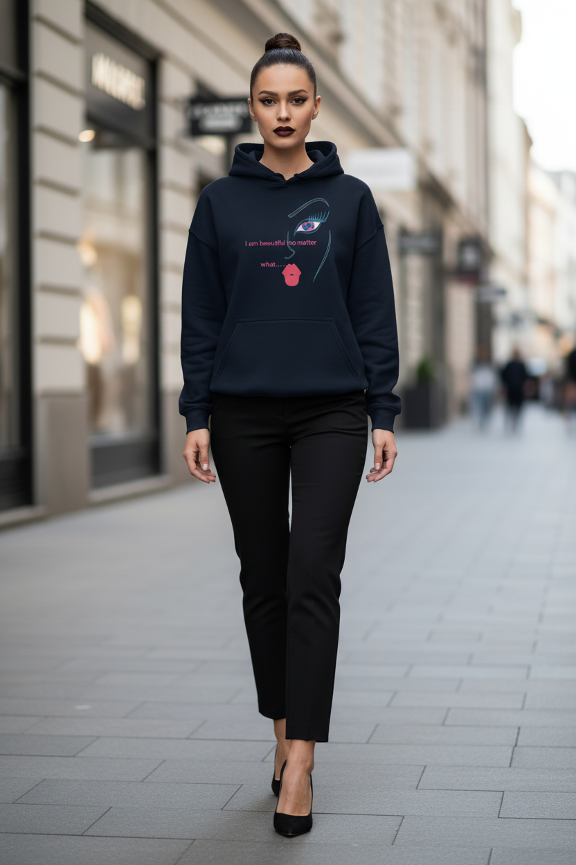 I am Beautiful Hoodie Hoodies