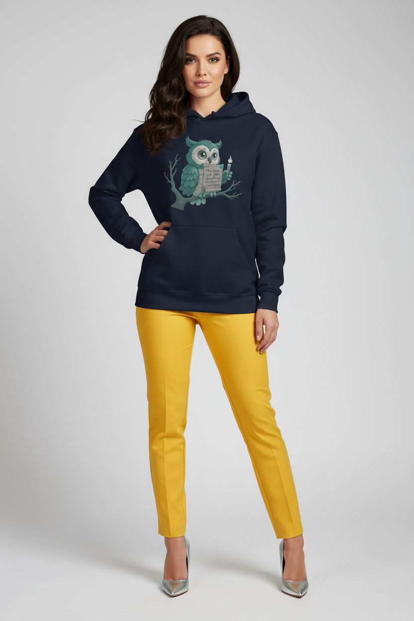 Graphic Owl Hoodie