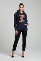 Inner Harmony Abstract Art Hoodie