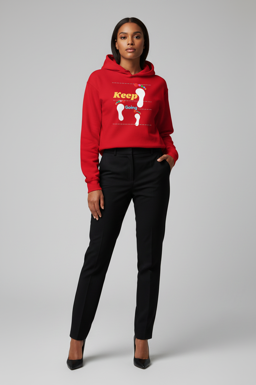 Keep Going Fall Pullover Hoodie