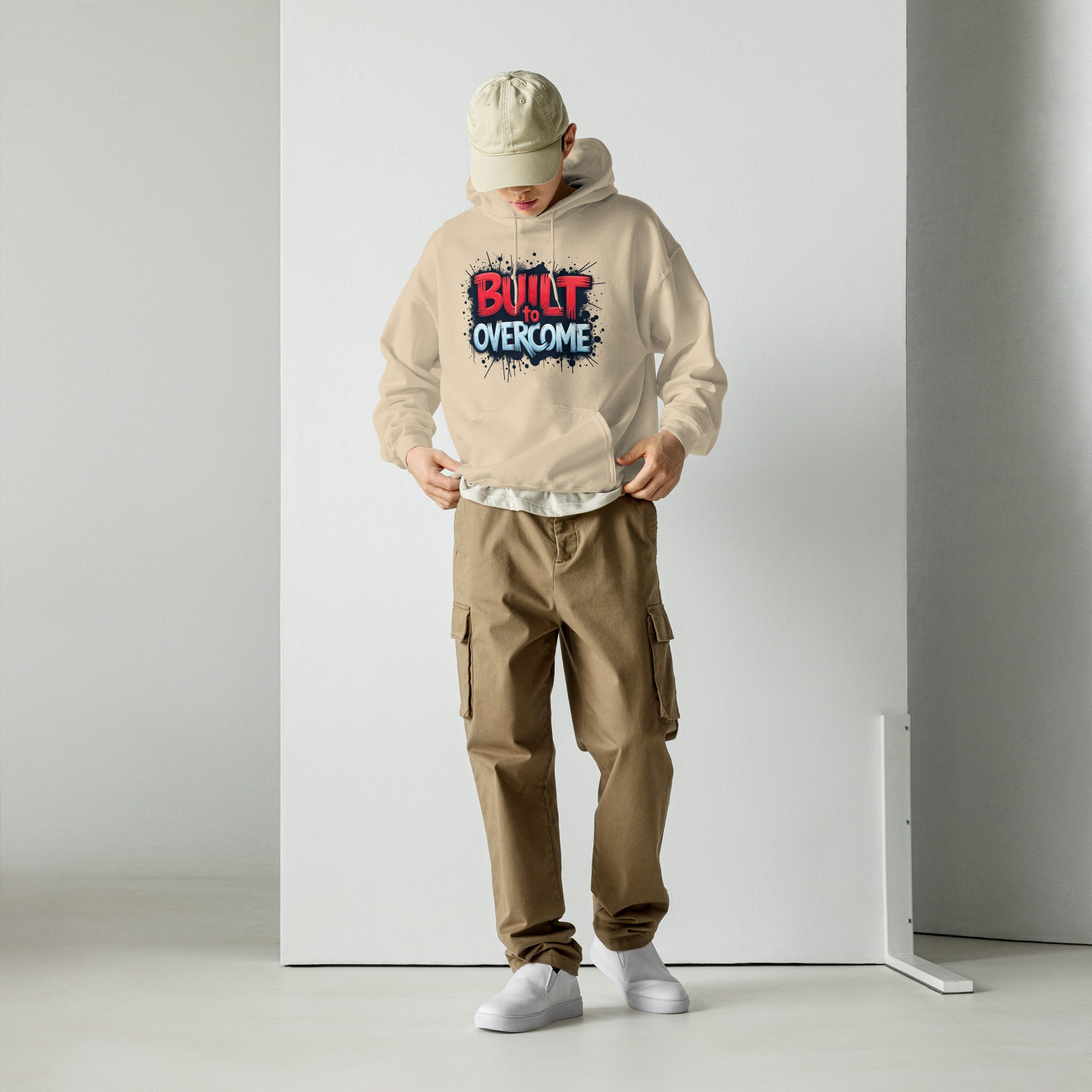 Built to Overcome hoodie lifestyle streetwear look