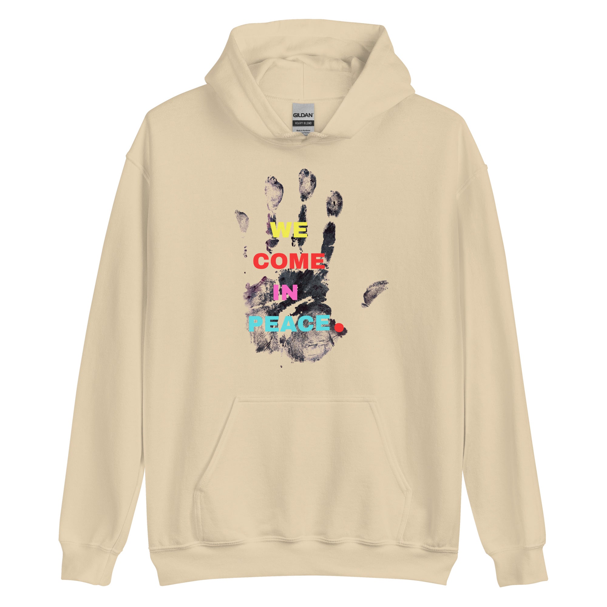 Apparelhue We Come in Peace hoodie