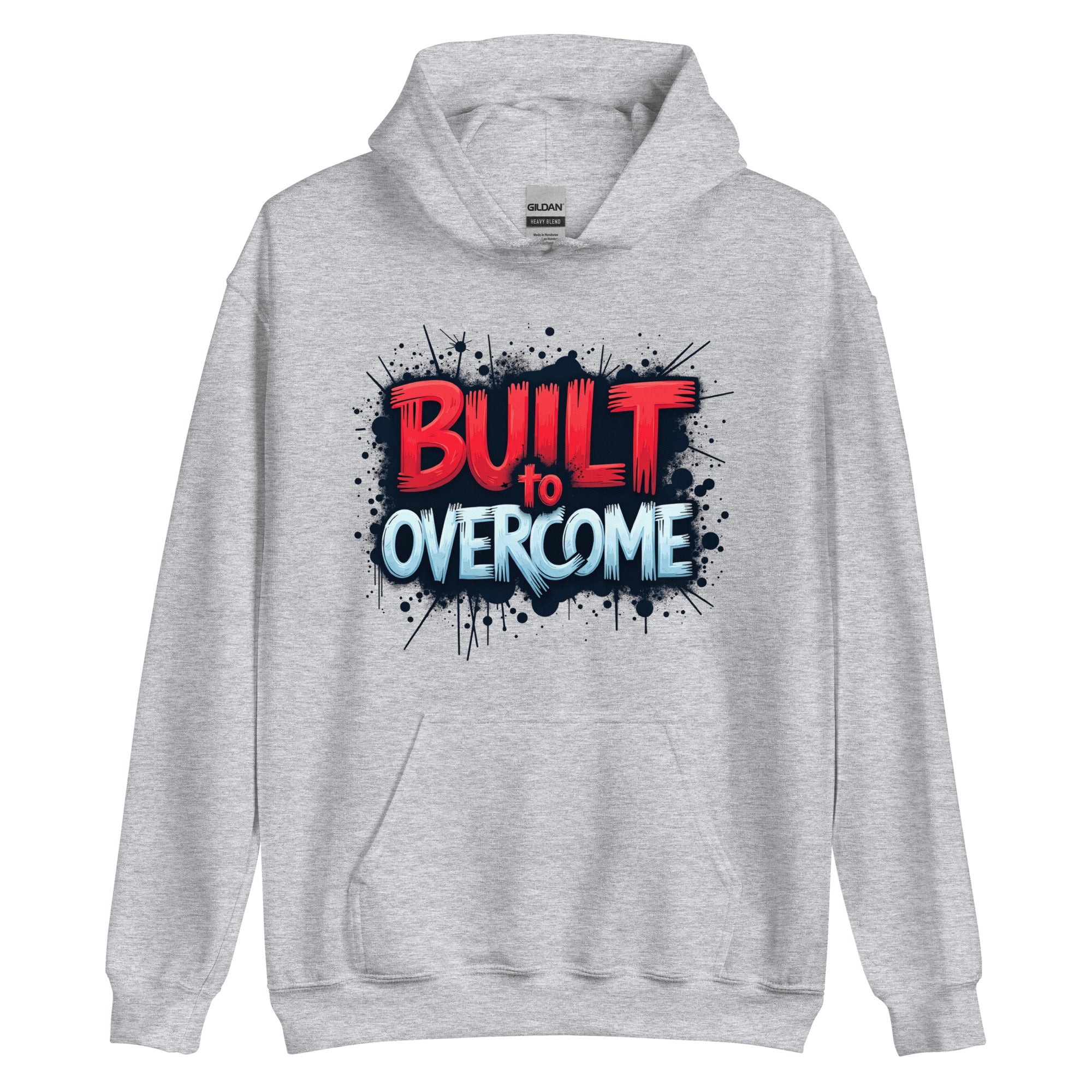 Built to Overcome hoodie cozy everyday wear