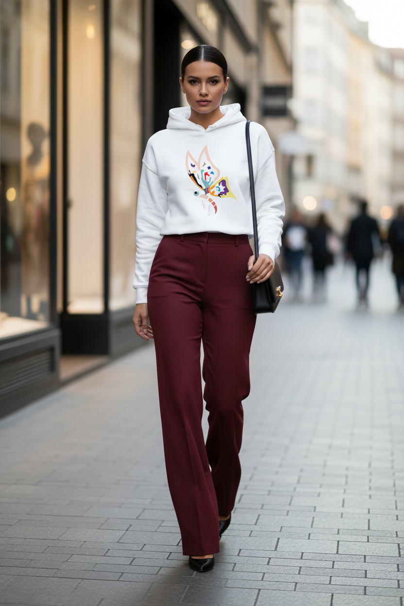 Colourful Butterfly Hoodie
