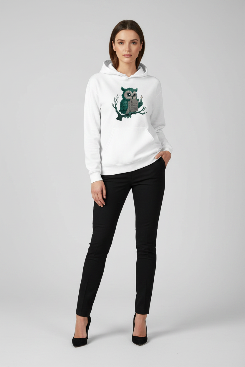 Graphic Owl Hoodie