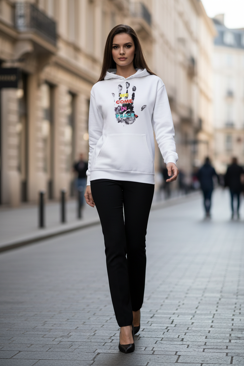 We Come in Peace Hoodie