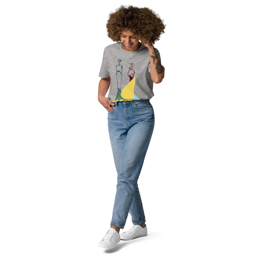unique fashion illustration t-shirt minimalist style