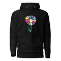 Flower Print Hoodie