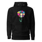 Flower Print Hoodie