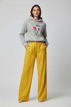 Schicker Hoodie mit Blumenmuster