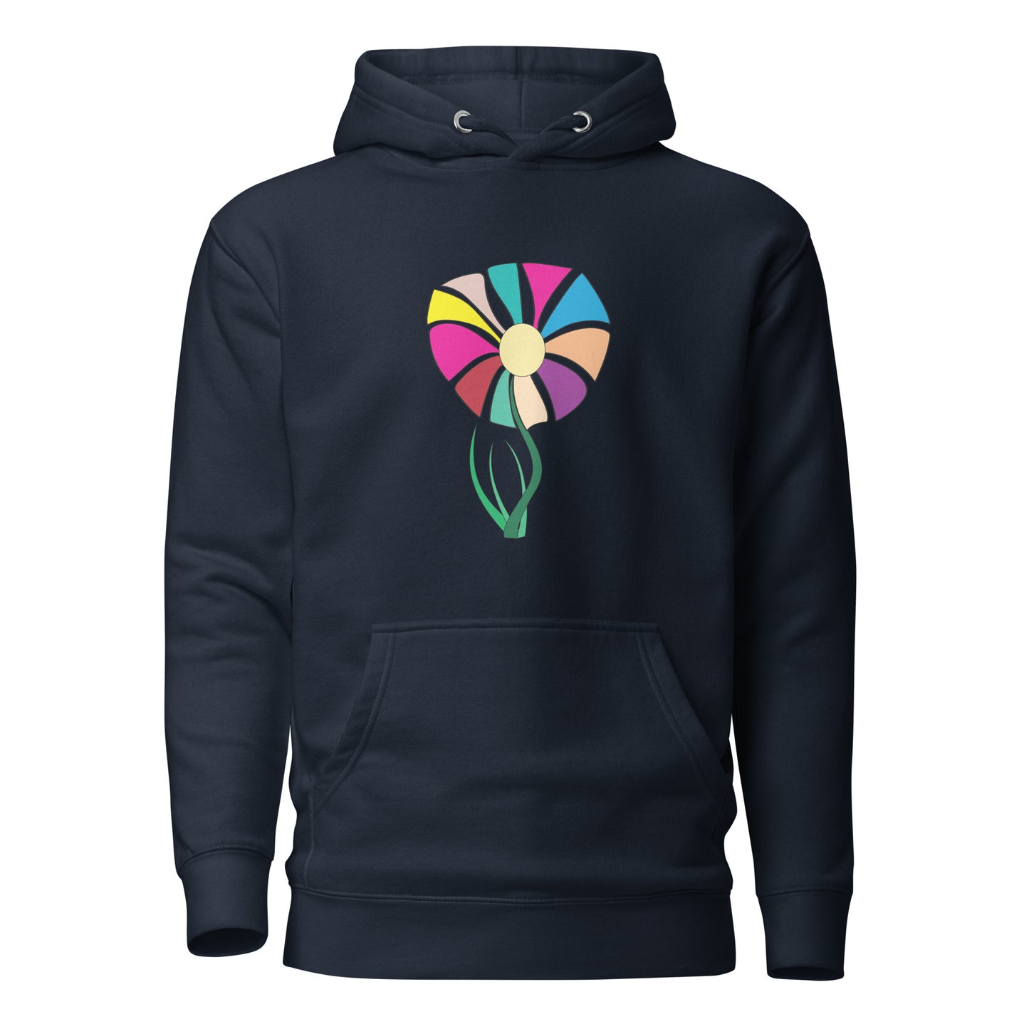 Artistic Floral Hoodie