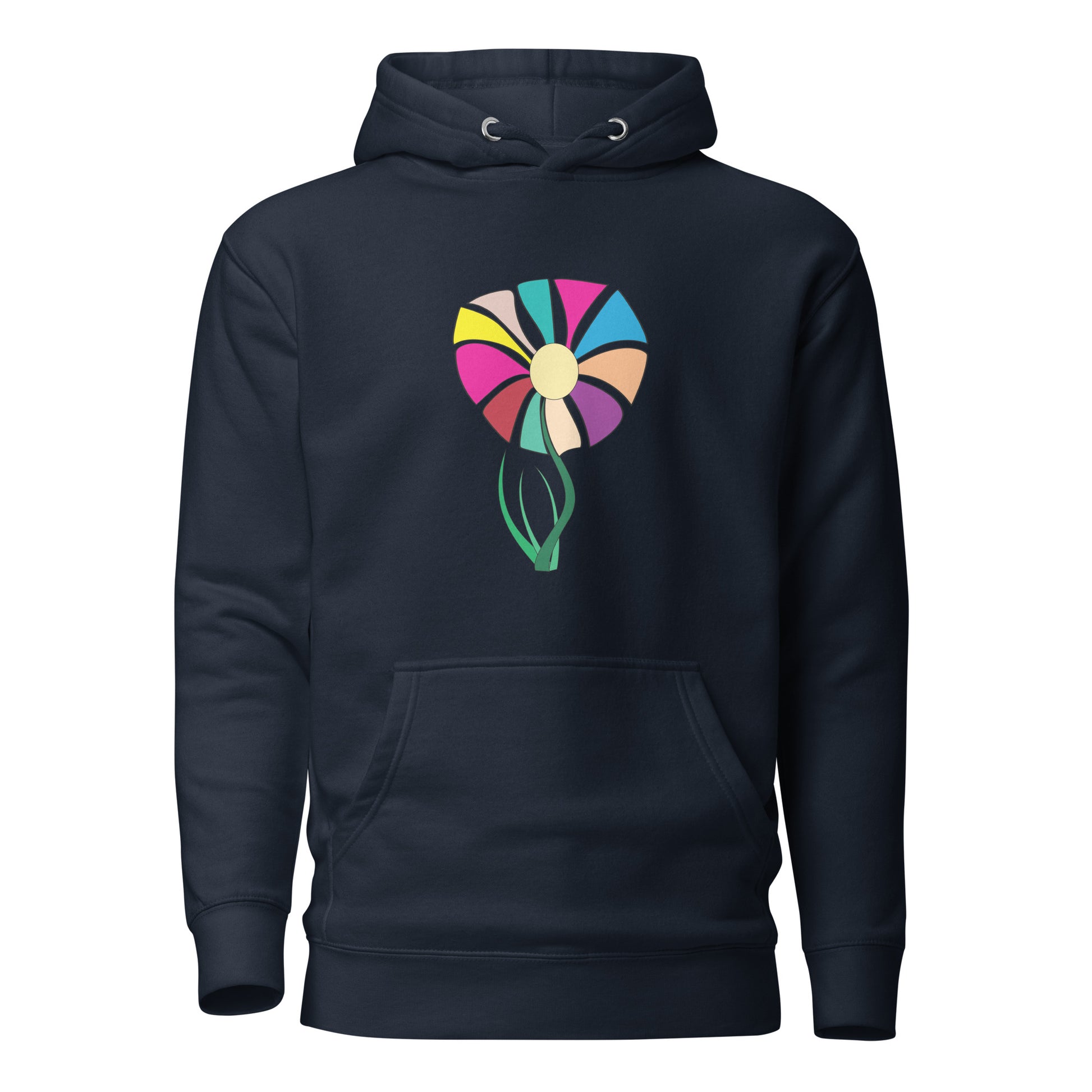 Artistic Floral Hoodie