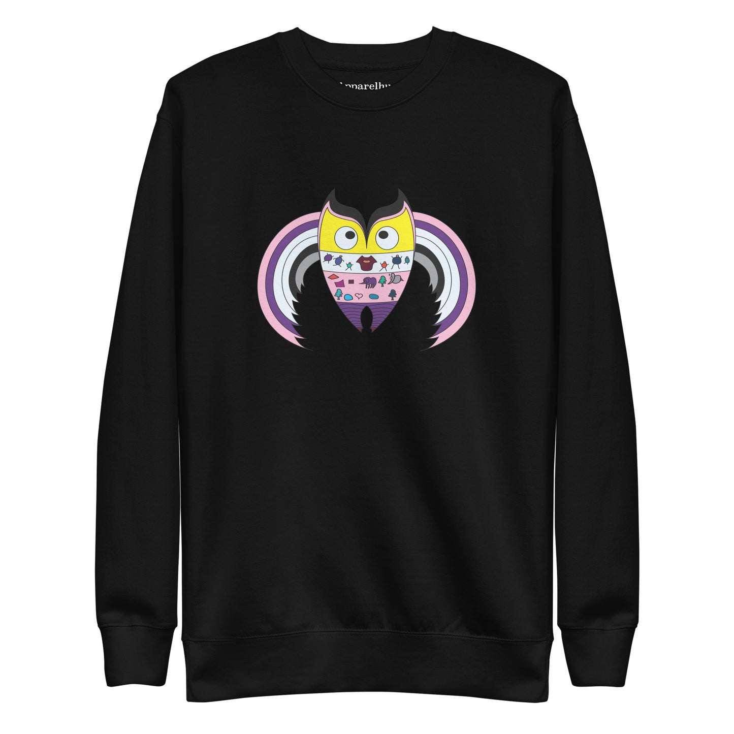 Fun and Playful Owl Sweatshirt Design, Premium Quality and Stylish, Cozy Sweater, Graphic Sweater