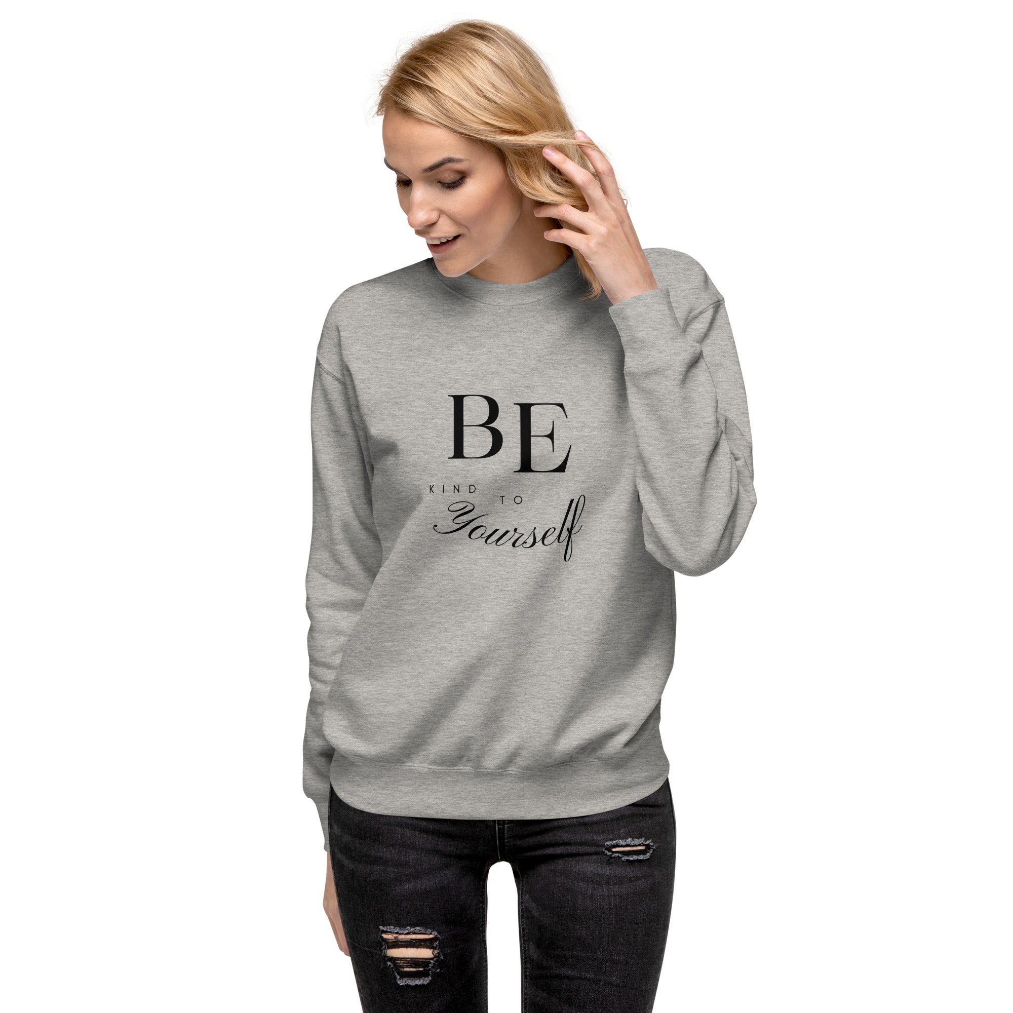 Cozy sweater  Positive Affirmation Clothing, Cozy & Encouraging Sweatshirt, Graphic Print sweater