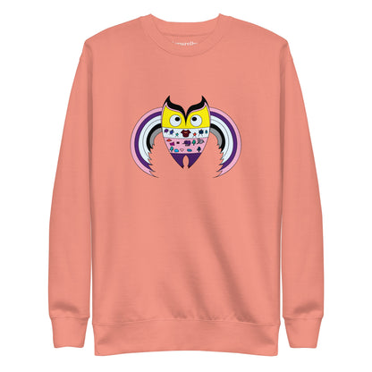 Fun and Playful Owl Sweatshirt Design, Premium Quality and Stylish, Cozy Sweater, Graphic Sweater