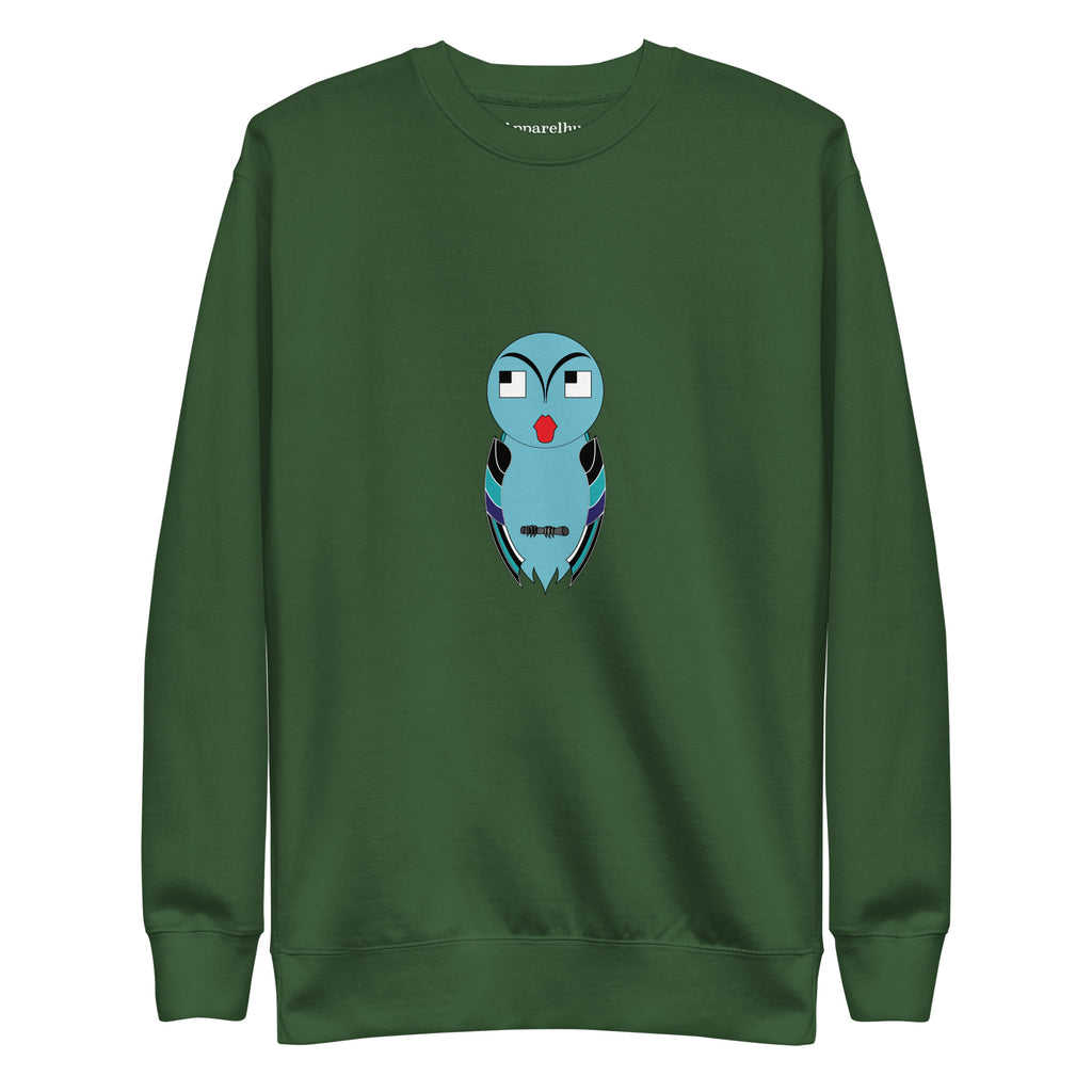 Cute Comfortable Owl Graphic Sweatshirt