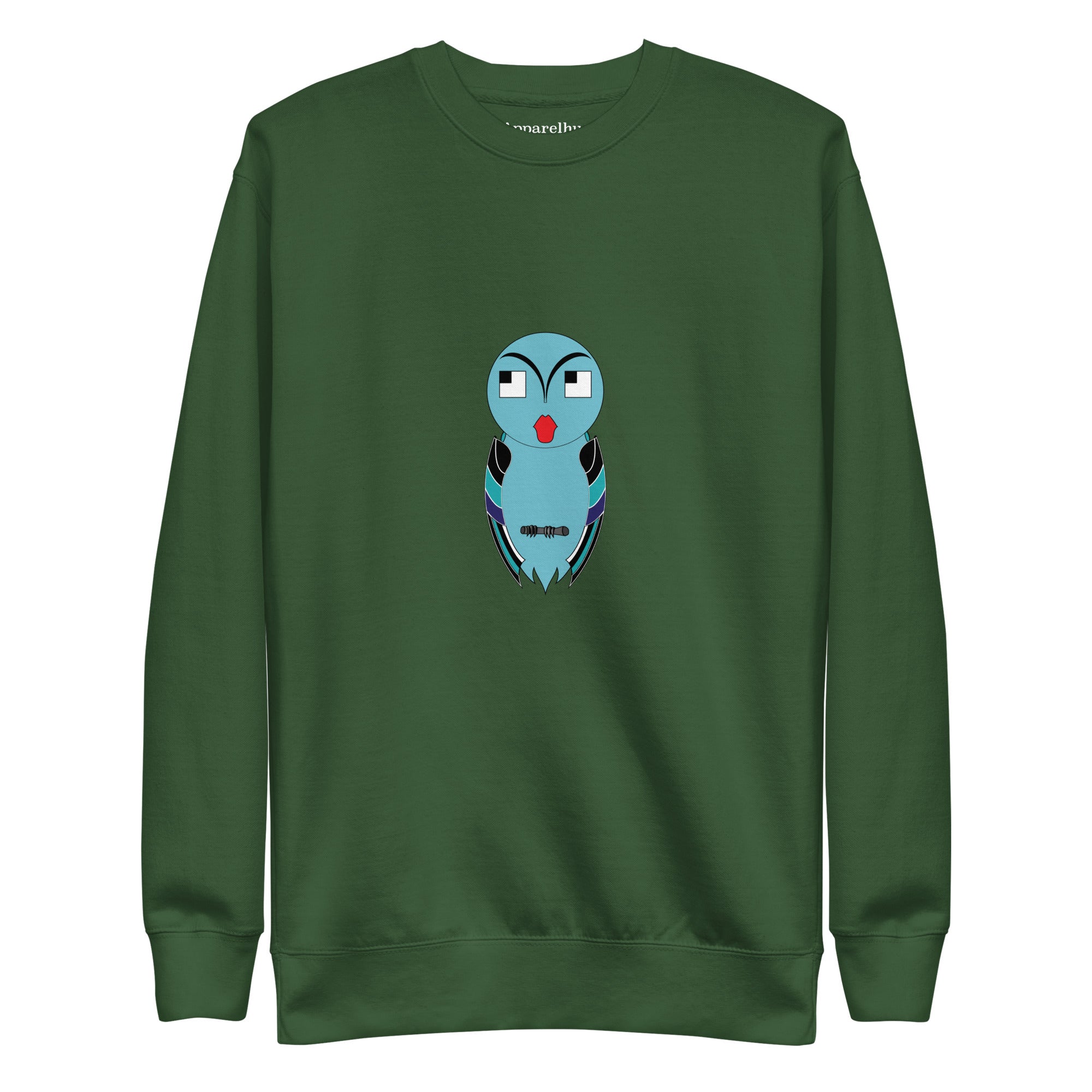 Cute Comfortable Owl Graphic Sweatshirt