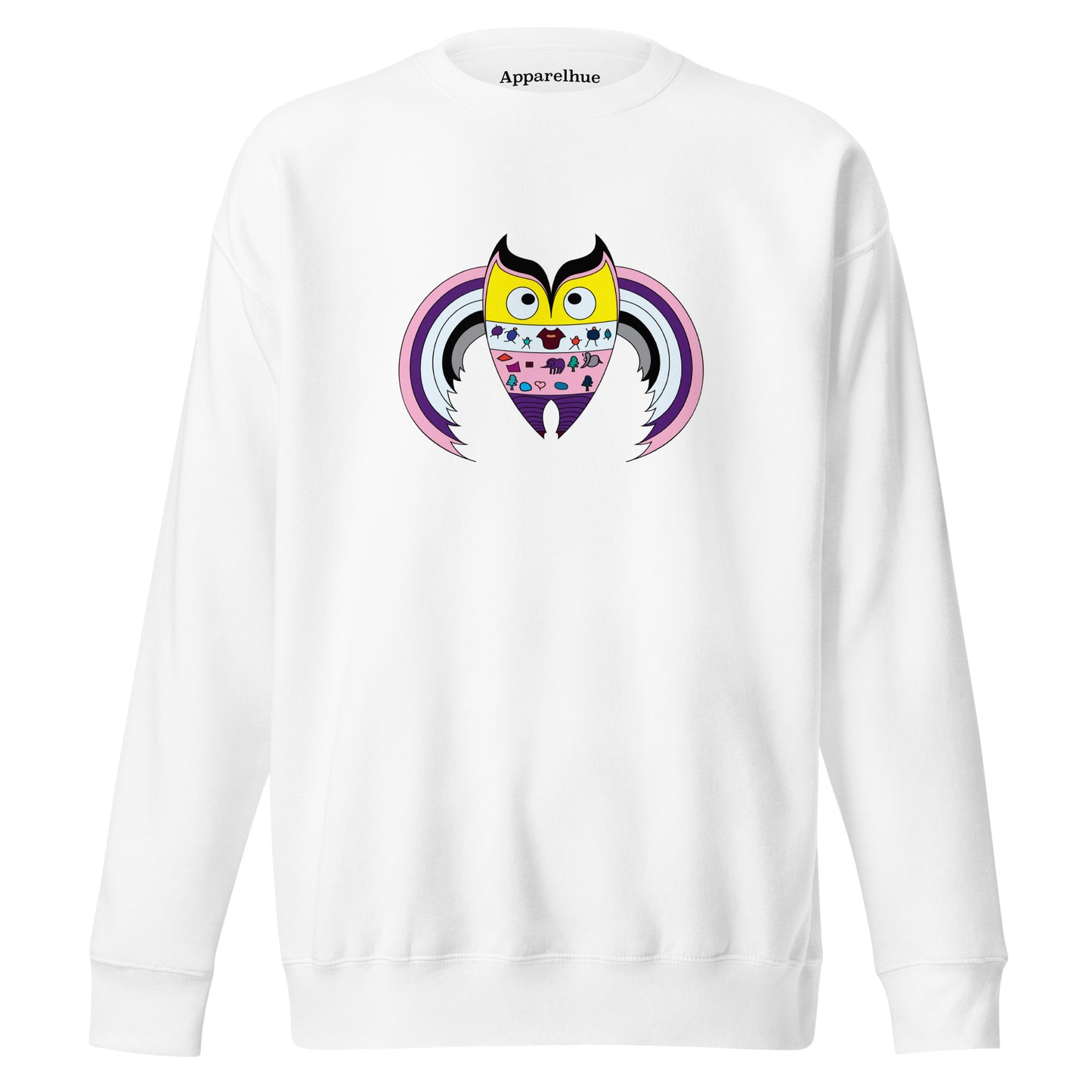 Fun and Playful Owl Sweatshirt Design, Premium Quality and Stylish, Cozy Sweater, Graphic Sweater