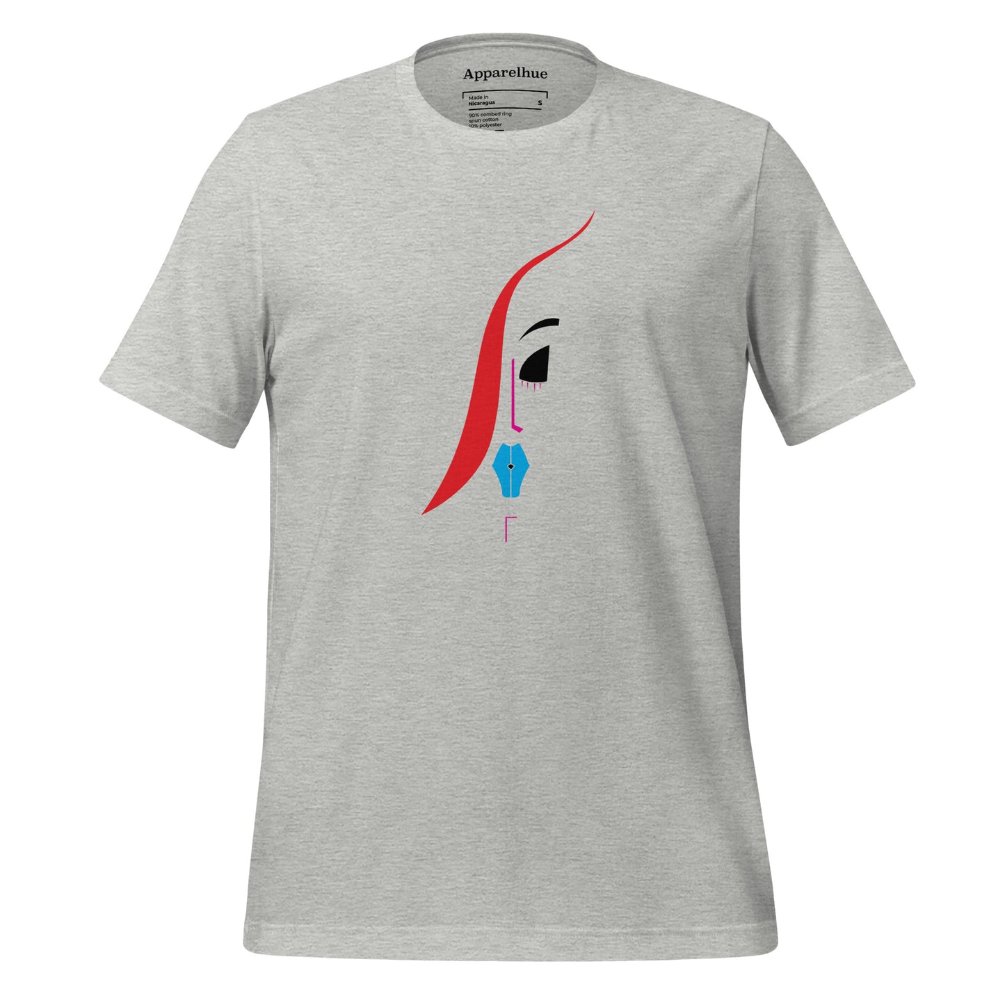 Artistic Face Print Tee