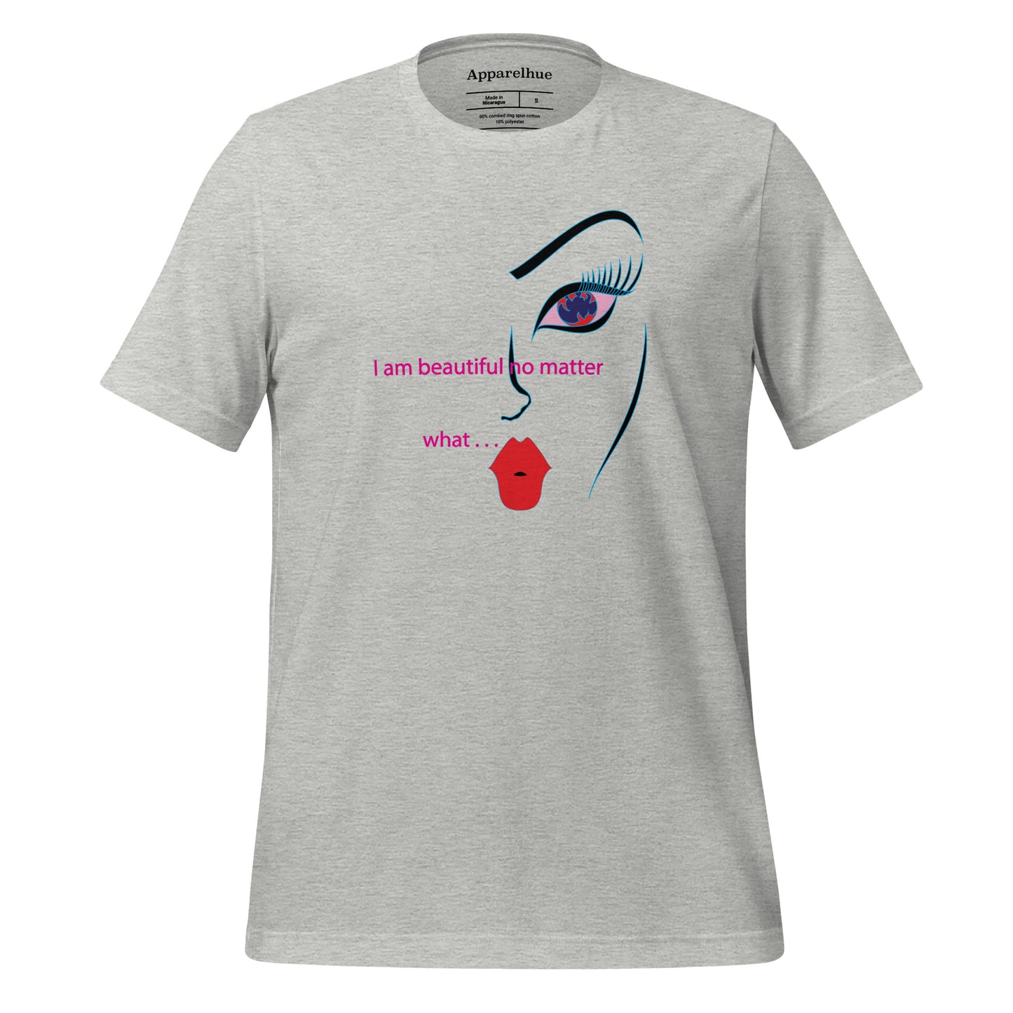 I am Beautiful - Empowering Graphic Tee for Confidence | Apparelhue