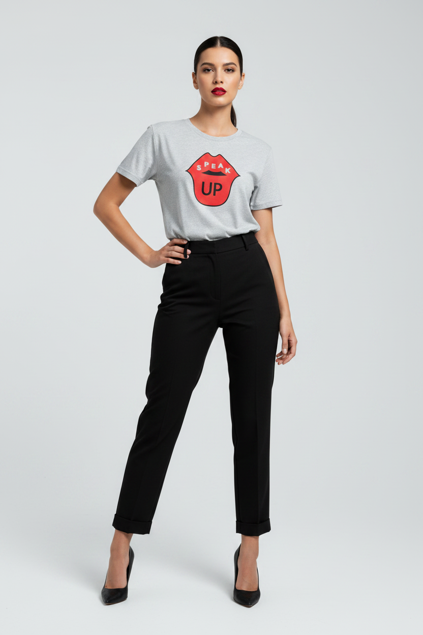 Speak Up Art Print T-Shirt