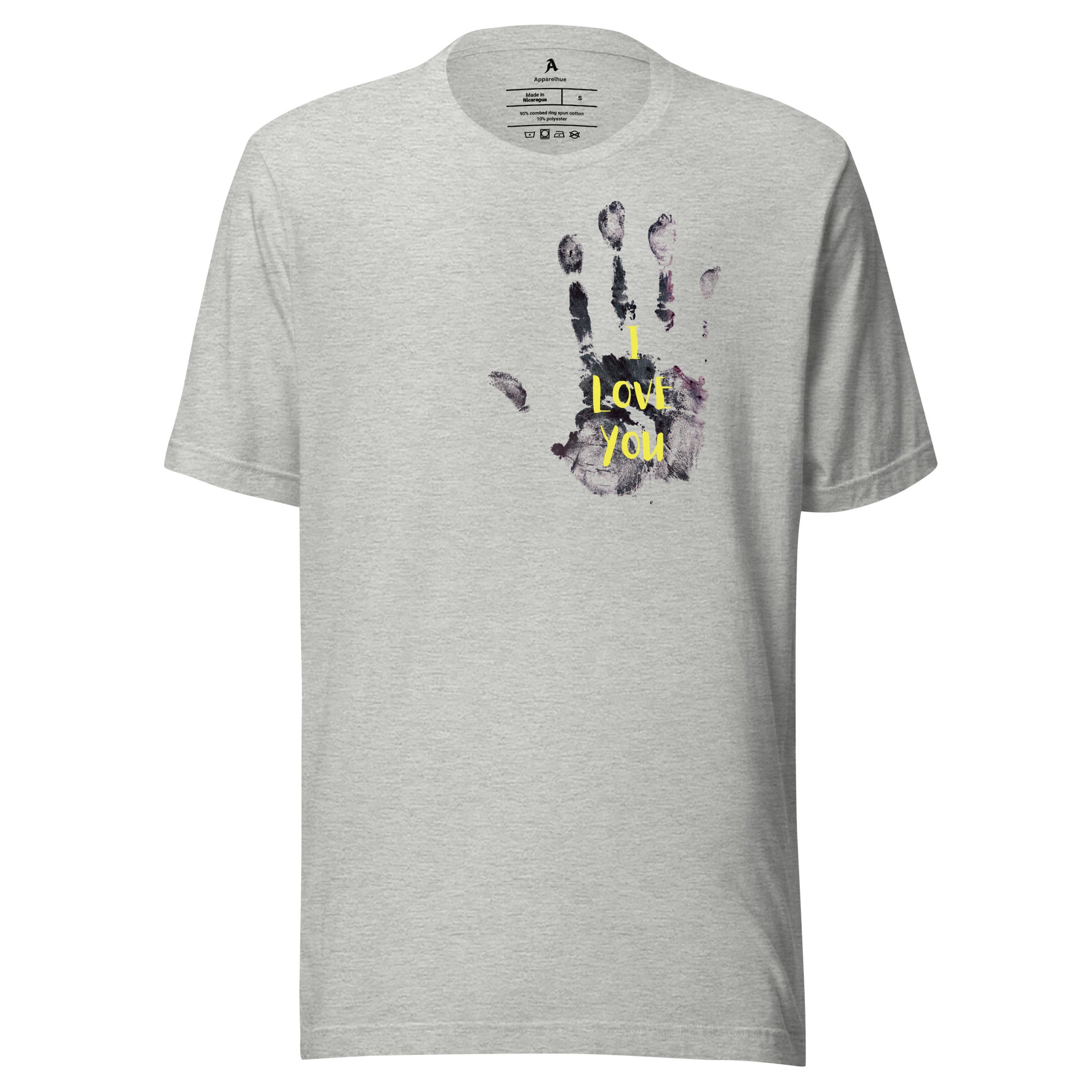 Oversized I Love You t shirt street style