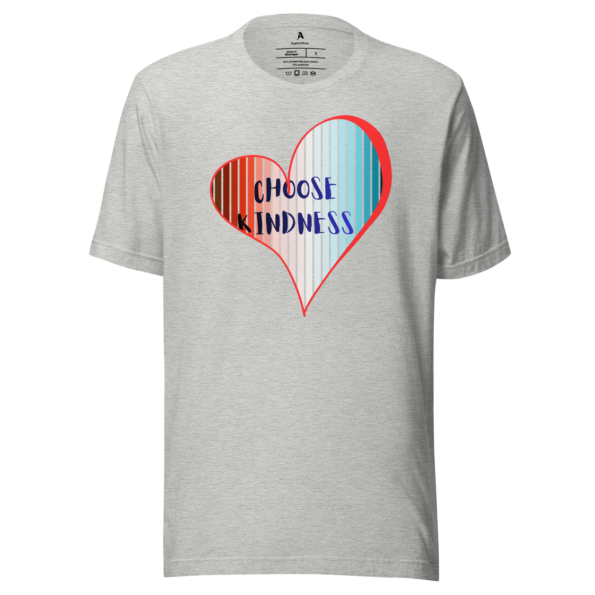 Conscious fashion graphic tee mockup