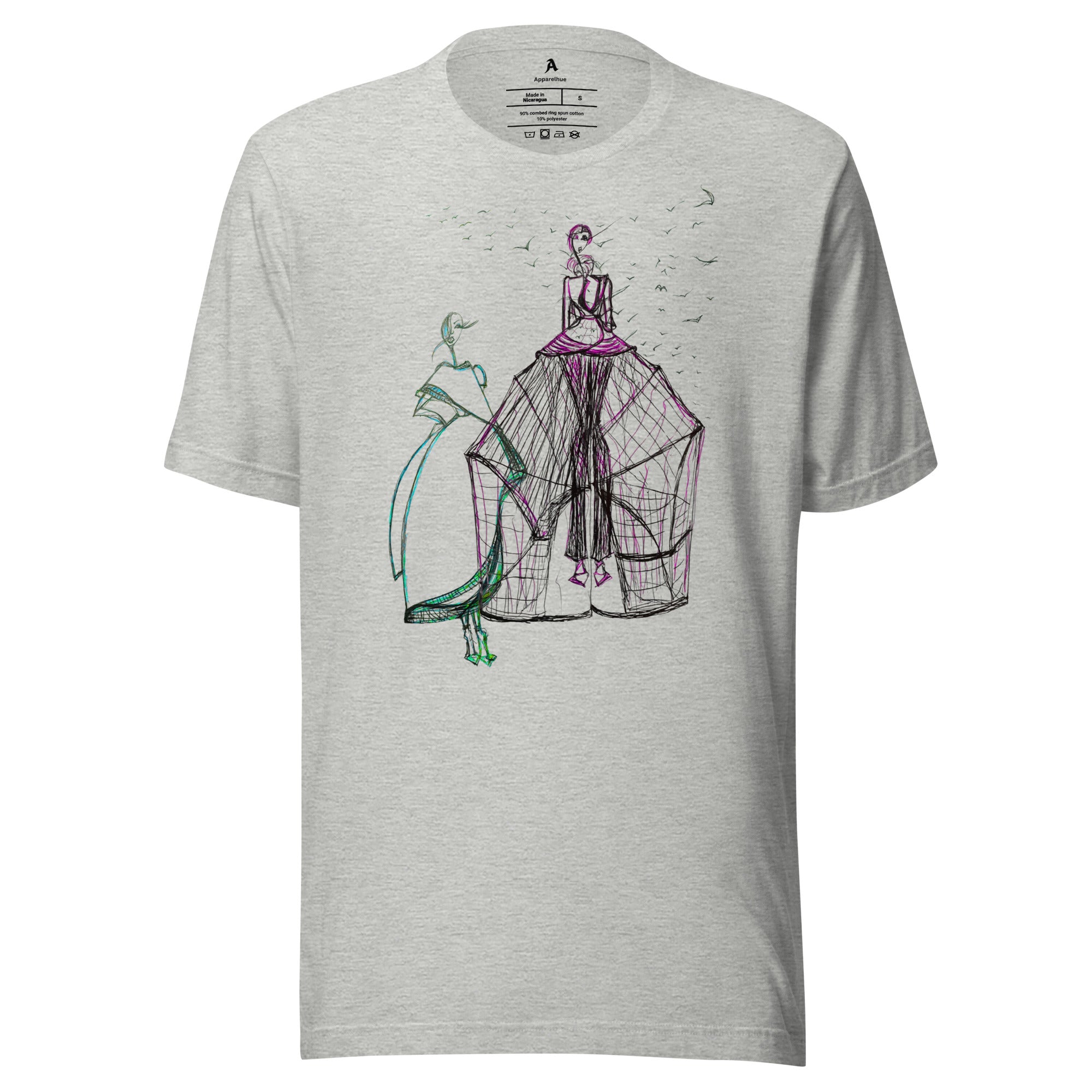 surreal art tee creative expression