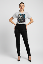 Street Cat with Headphones T-Shirt