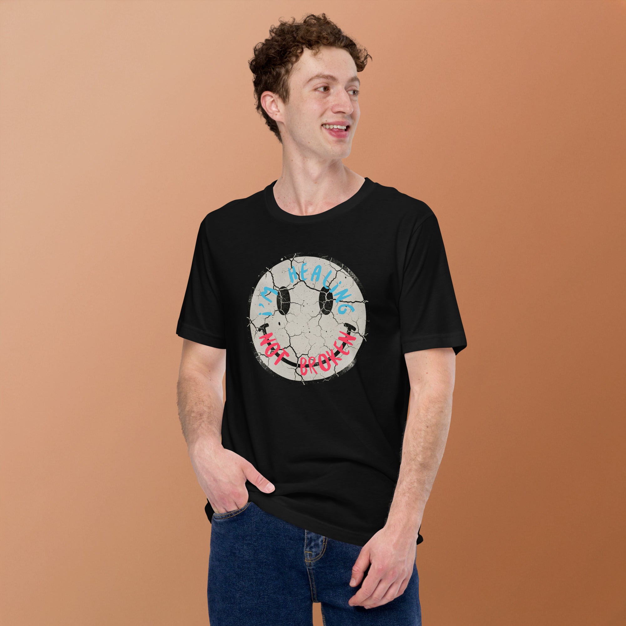 inspirational healing message t shirt design