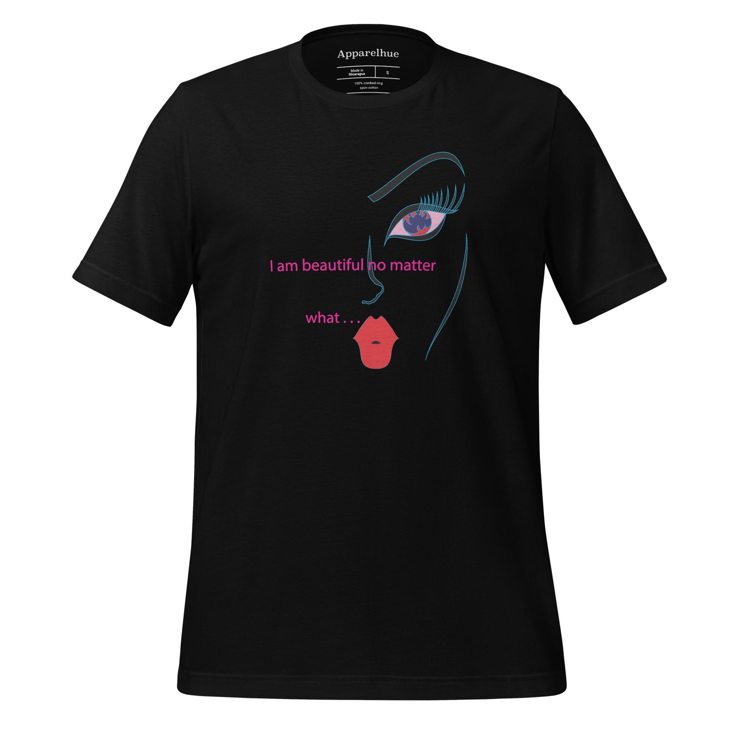 I am Beautiful - Empowering Graphic Tee for Confidence | Apparelhue