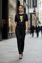 Face Art Print T-Shirt