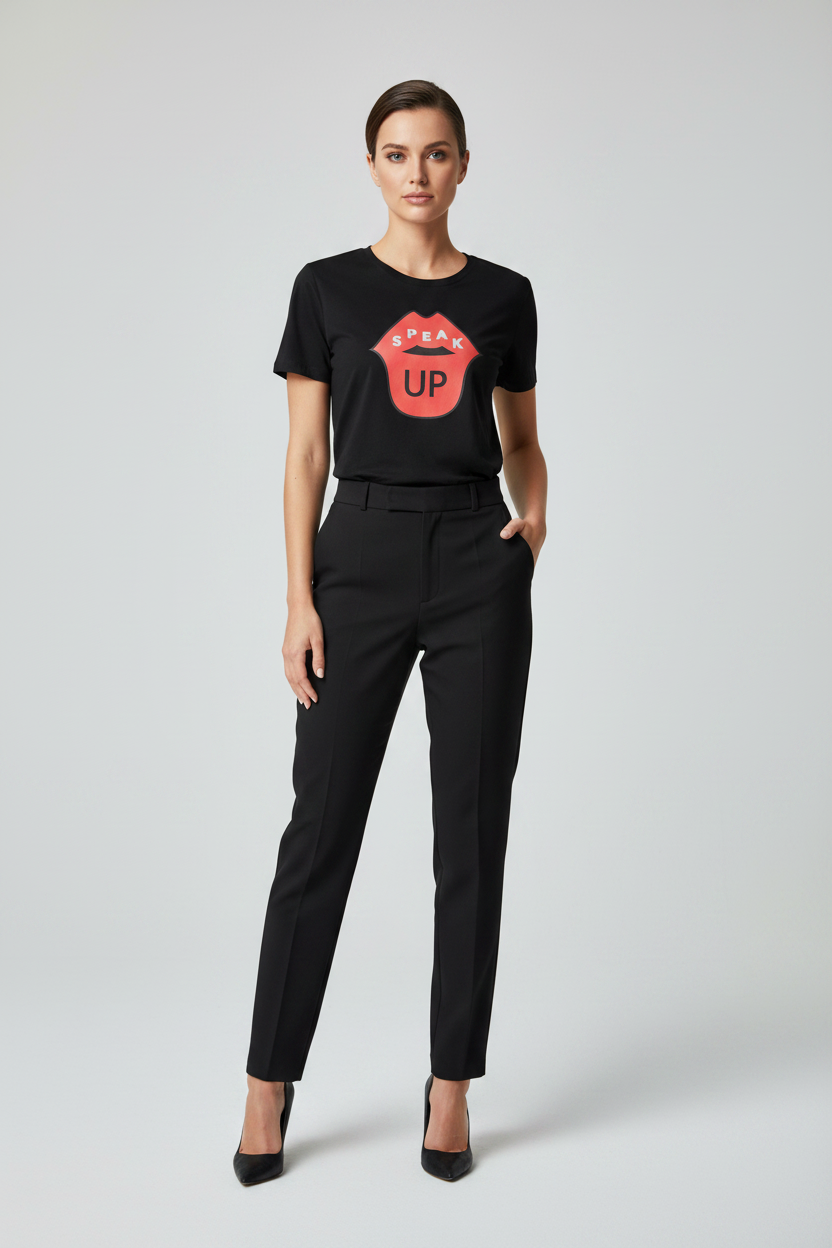 Speak Up Art Print T-Shirt