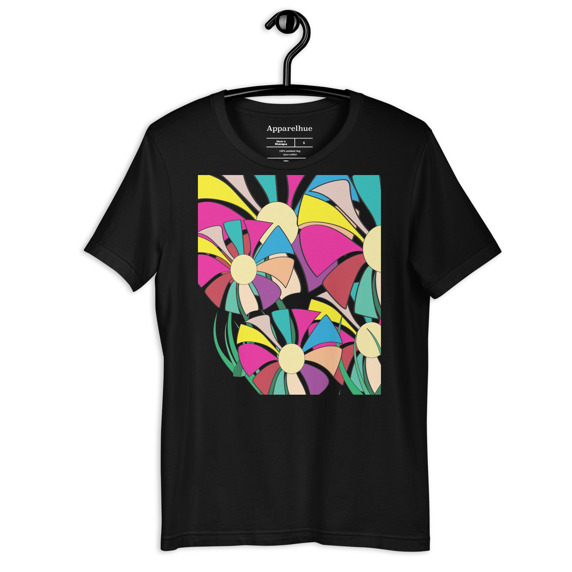 Flower  T-shirt from Apparelhue, vibrant floral graphic print 