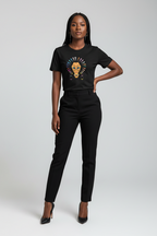 Artistic Lion Graphic T-Shirt