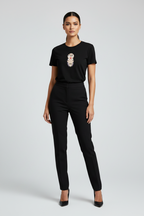 Artistic Owl Illustration Shirt