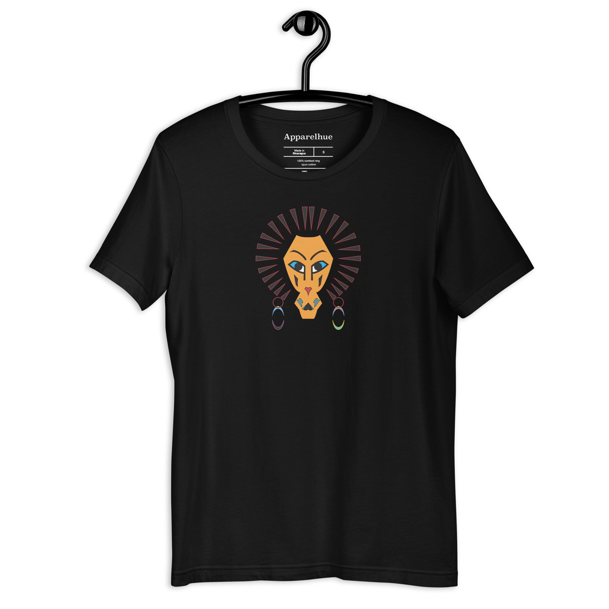 creative lion tee for men and women fashion