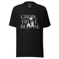 Close-up neckline and stitching of premium cotton T-shirt
