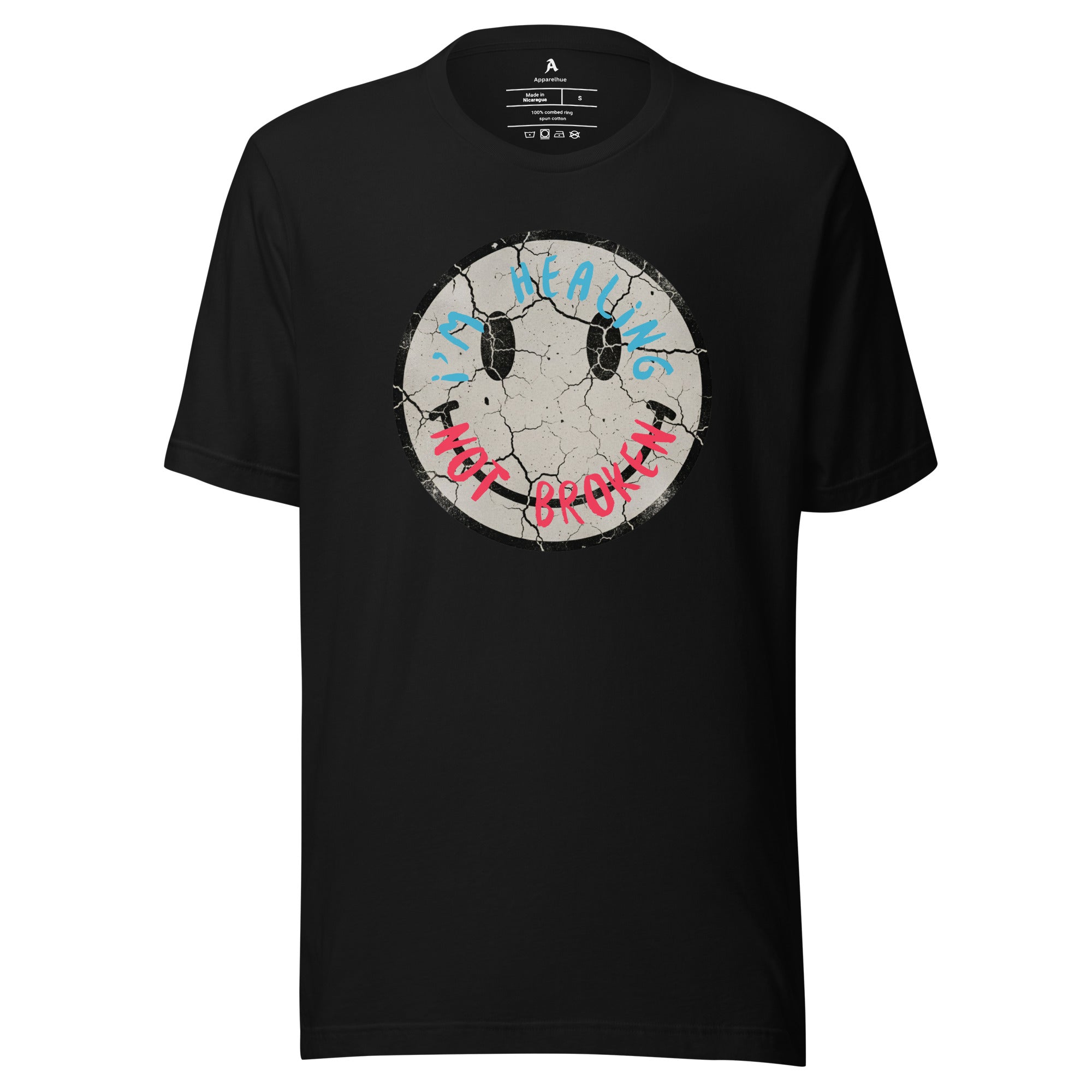 i'm healing not broken t shirt front view