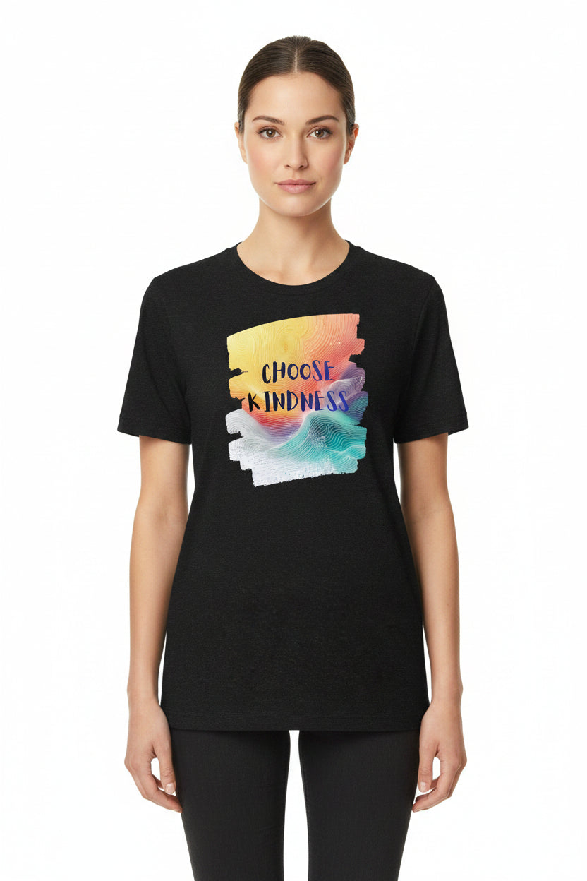 uplifting message t shirt casual look