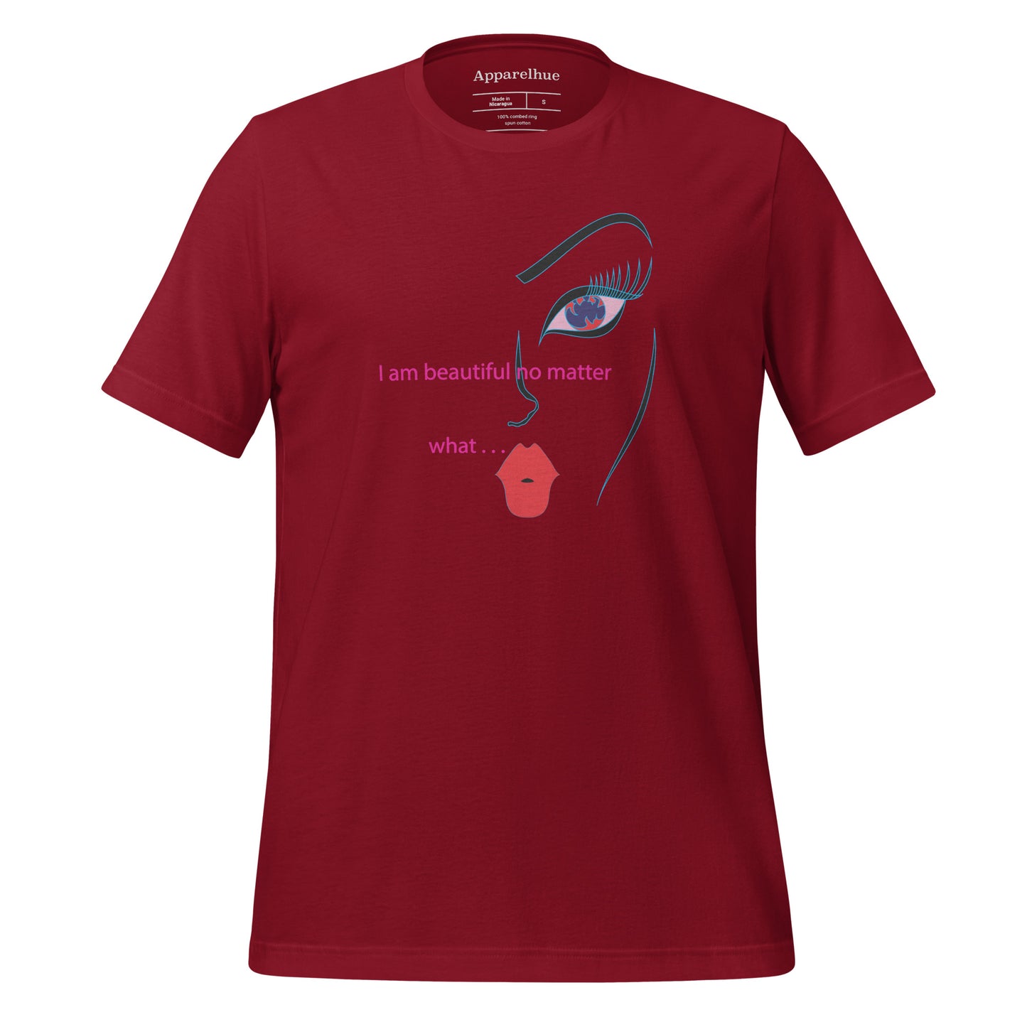 I am Beautiful - Empowering Graphic Tee for Confidence | Apparelhue