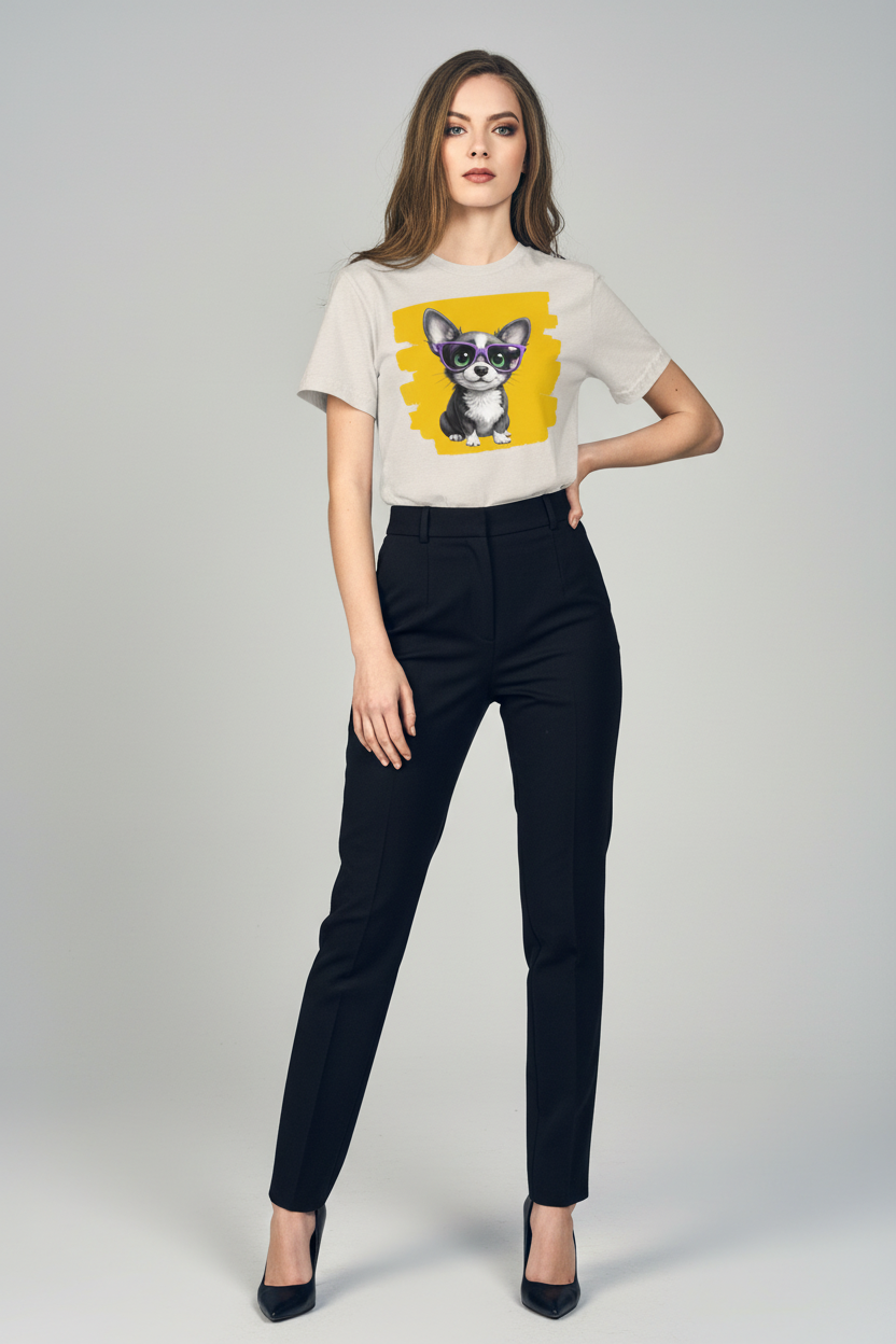 Retro Corgi Spectacles T-Shirt