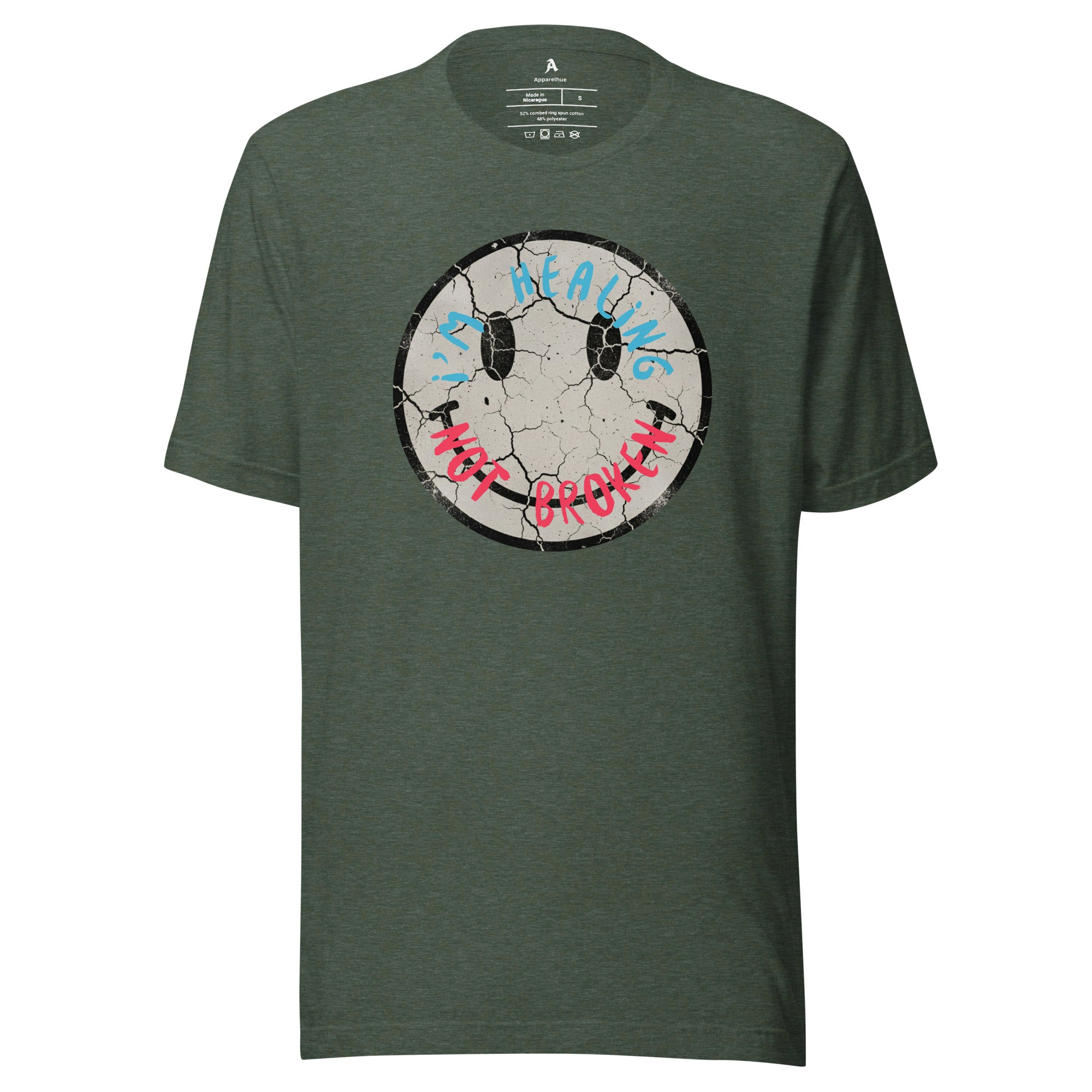 uplifting message shirt outdoor styling