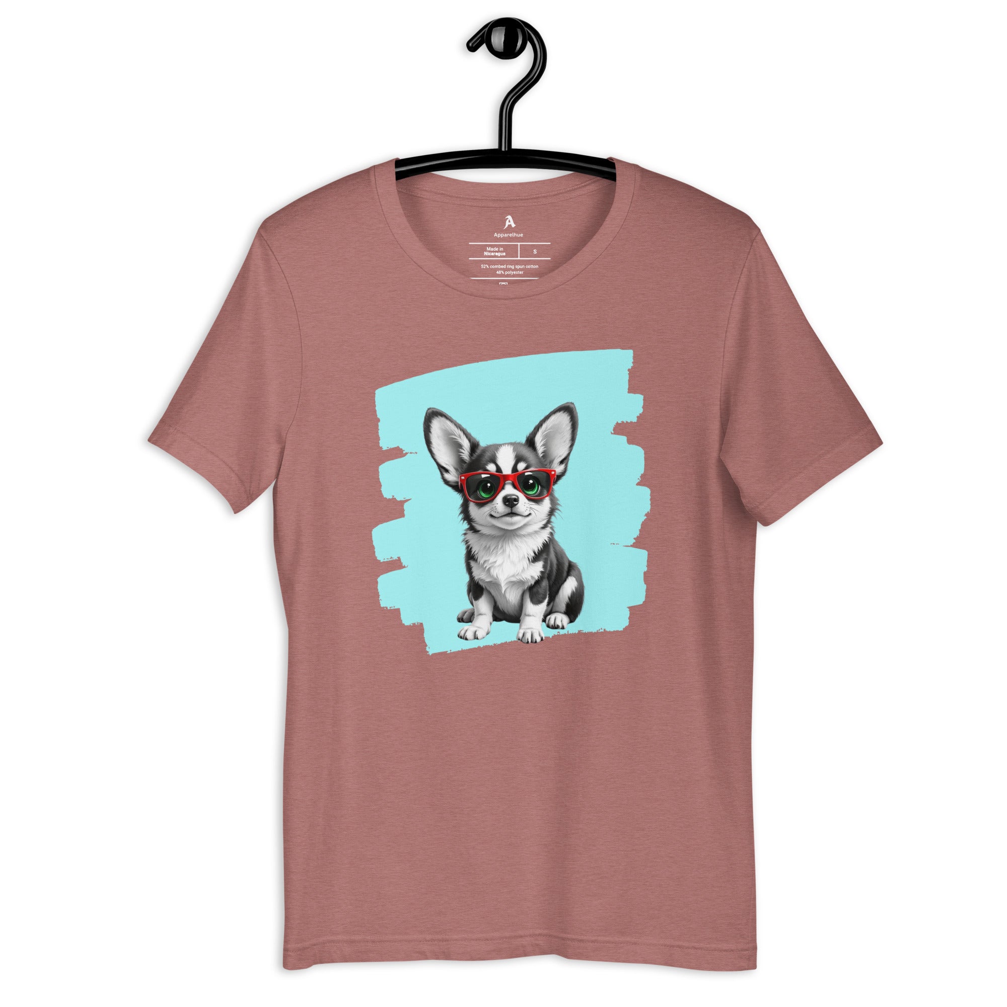 Pop art style Corgi t-shirt design by Apparelhue.