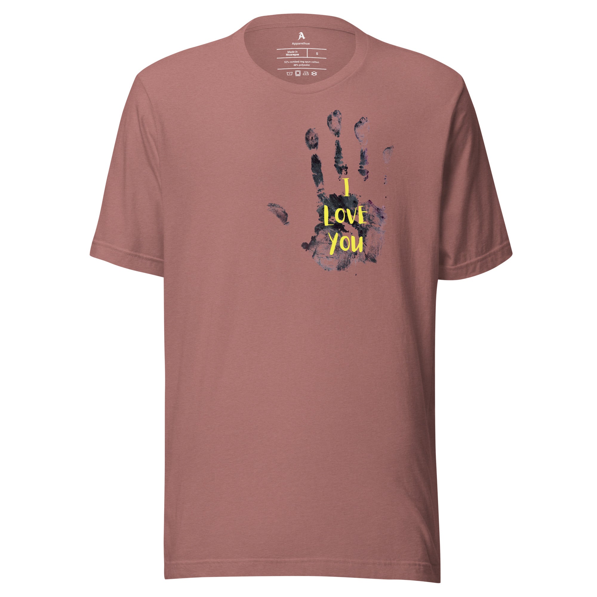 Valentine gift I Love You t shirt