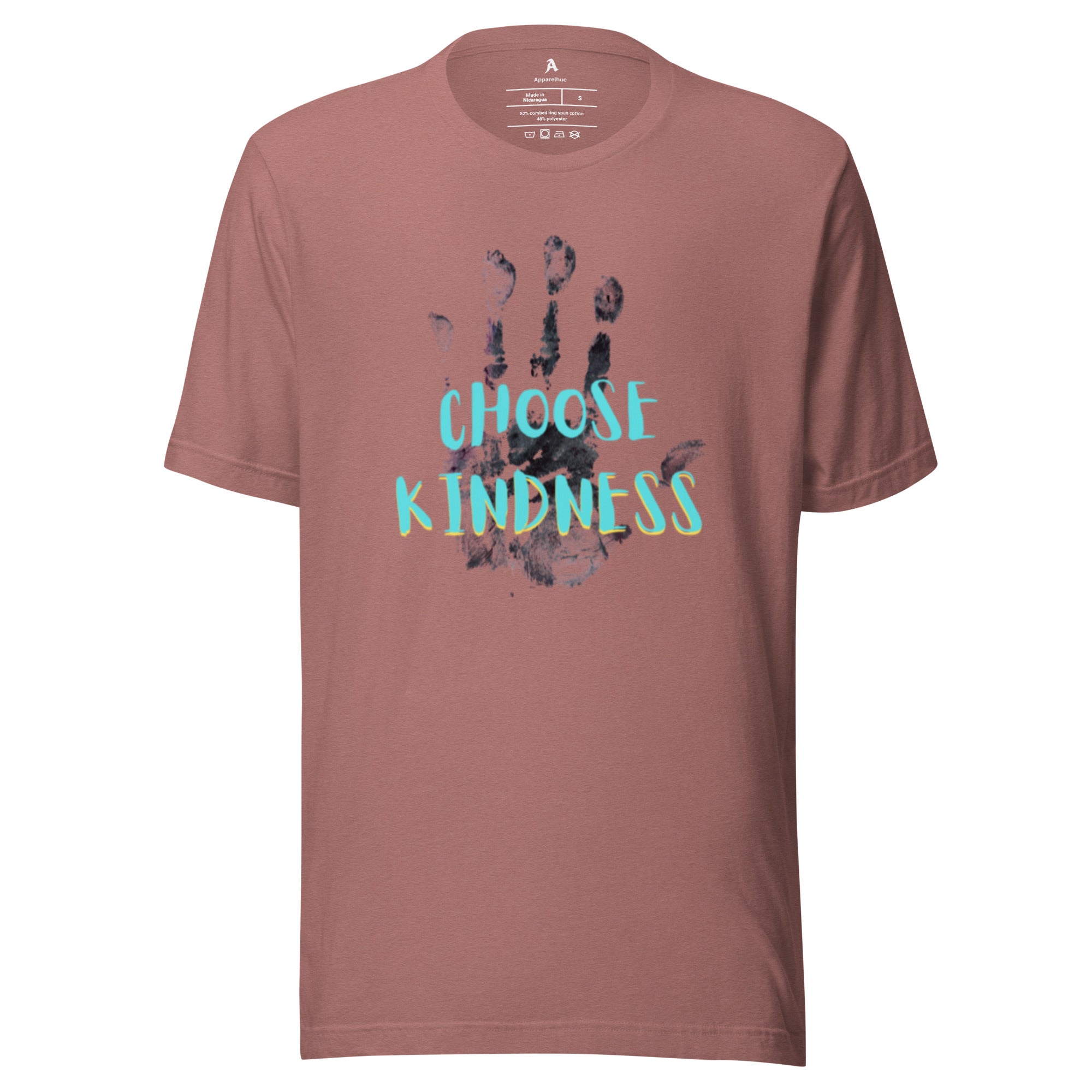 Soft cotton blend kindness message shirt