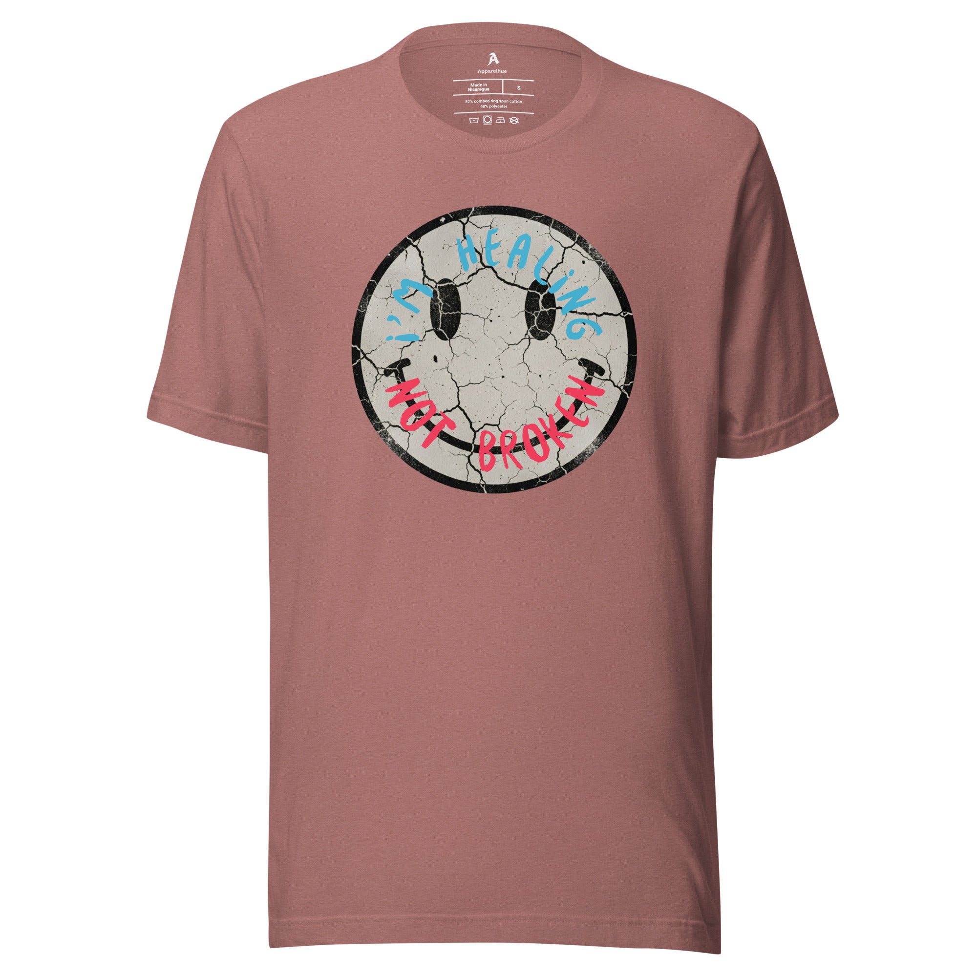 breathable cotton healing t shirt detail