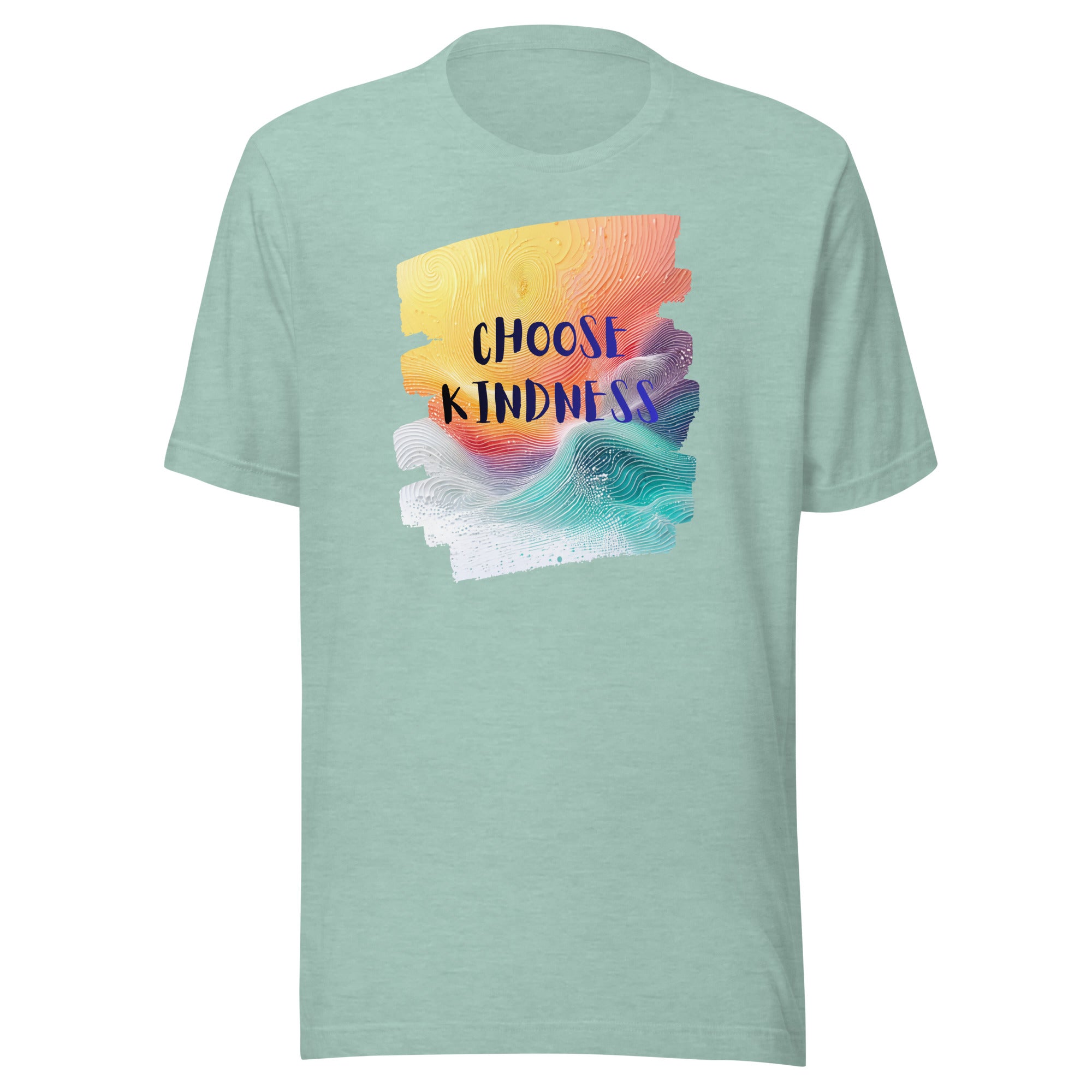 neutral aesthetic kindness message tee